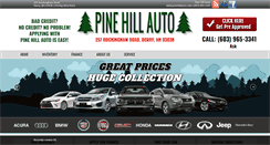 Desktop Screenshot of pinehillauto.com